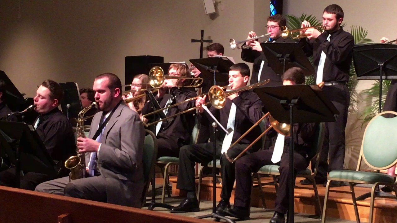 Daniel Boone HS Jazz Band at St Paul's Luth 2017 - YouTube