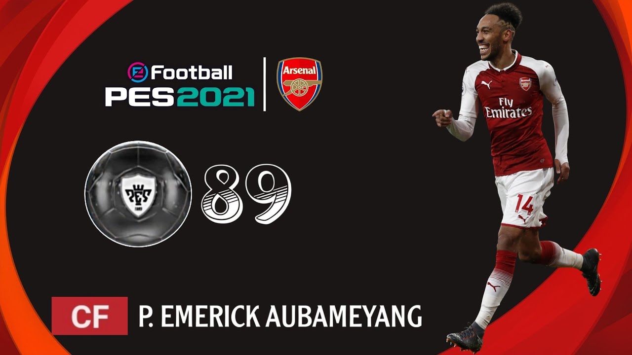 PES 2021 ARSENAL FC PLAYERS OFFICIAL RATINGS - YouTube