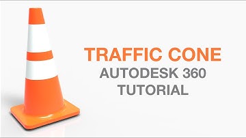 Model a Traffic Cone in Autodesk Fusion 360! Tutorial for Absolute Beginners
