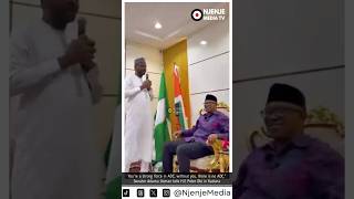 You’re a strong force in ADC, without you, there is no ADC.” Senator Adamu Usman tells H.E Peter Obi