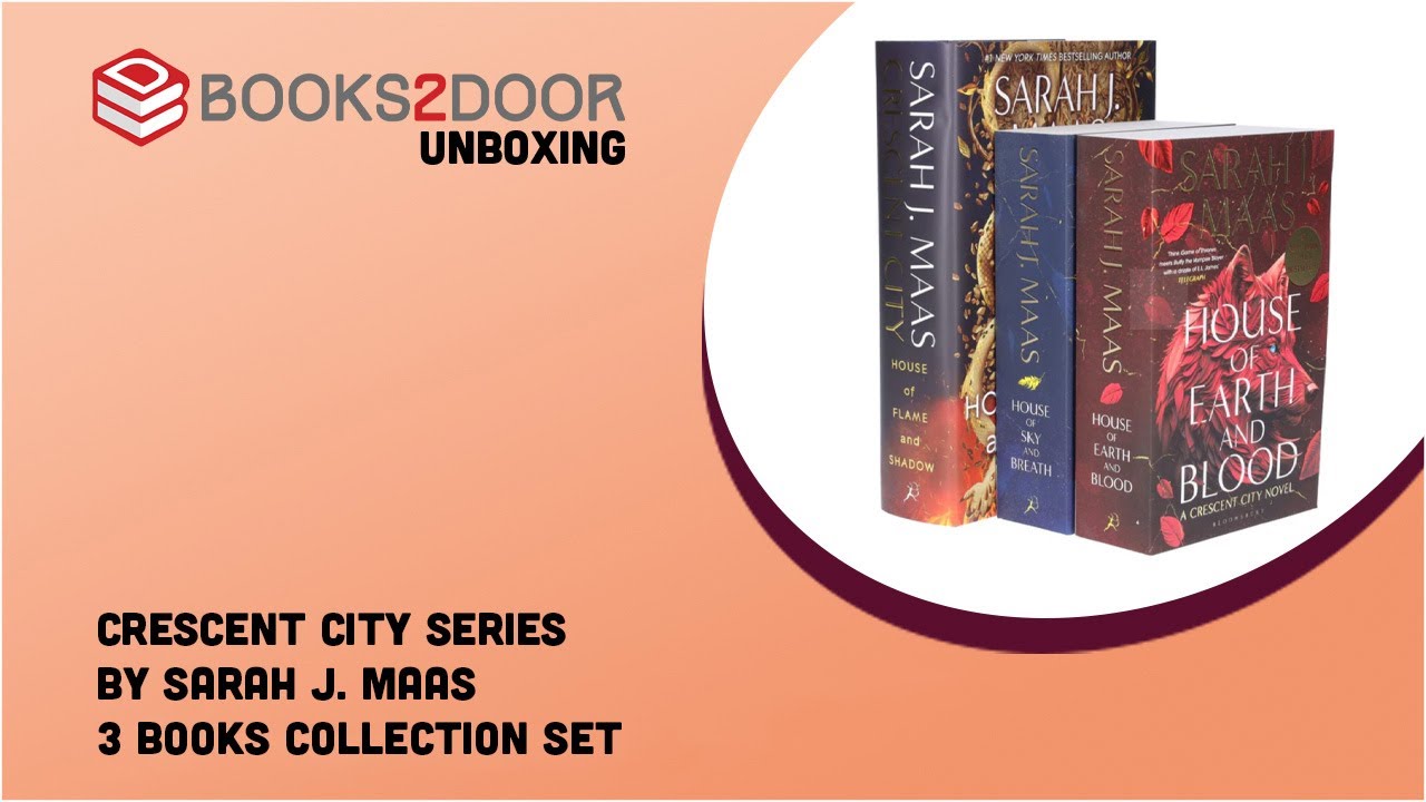 Crescent City Series by Sarah J. Maas: 3 Books Collection Set