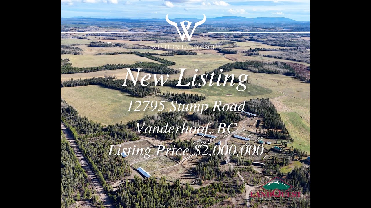 12795 Stump Road Vanderhoof, BC YouTube