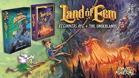 Land of Eem: Dungeoneer Adventures + Underlands Expansion | Indie TTRPG Kickstarter Spotlight