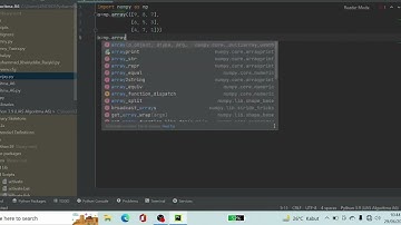perkalian matriks dengan menggunakan bahasa pemrograman Python II Pycharm