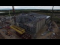 Waste crane installation at allerton waste recovery park