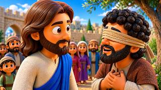 Jesus Heals Blind Bartimaeus | Bible Story for Kids | Ark Party