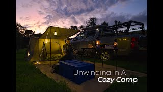 Cozy Riverside Camping With My Dog | Unwinding In Nature