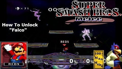 Super Smash Bros. Melee - How To Unlock "Falco"
