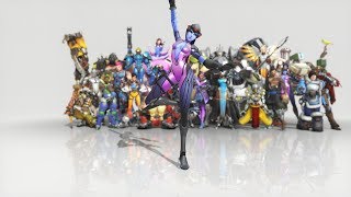 [Overwatch - Anniversary] Widowmaker emote - Ballet