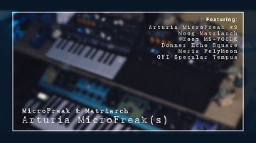 Arturia MicroFreaks and Moog Matriarch Jam