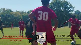 FC Tulsa Academy 2011 Premier N1 v Arkansas Comets FC N1 - N1 Frontier Premier League - 08.29.2026