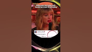 Taylor Swift - writing a new song for #Donal Trump - he even said this !!!