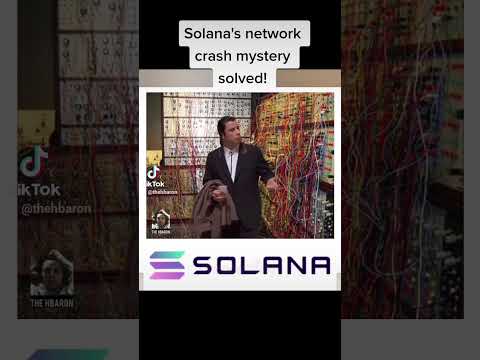 🚨SOLANA network crash