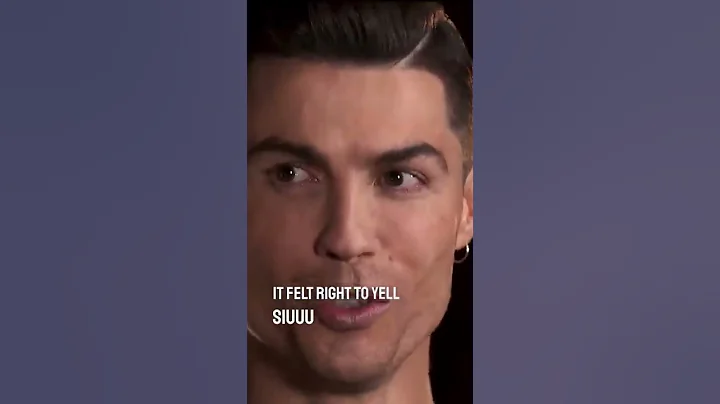 Why does Cristiano Ronaldo say SIUUU?