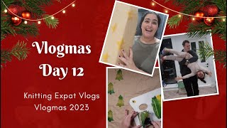 Day 12 - Wrapping Gifts & Answering Your Questions! - Vlogmas 2023 - Knitting Expat Vlogs