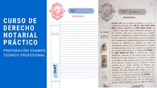 El protocolo Derecho Notarial Guatemala Curso Gratis (2/10) - YouTube