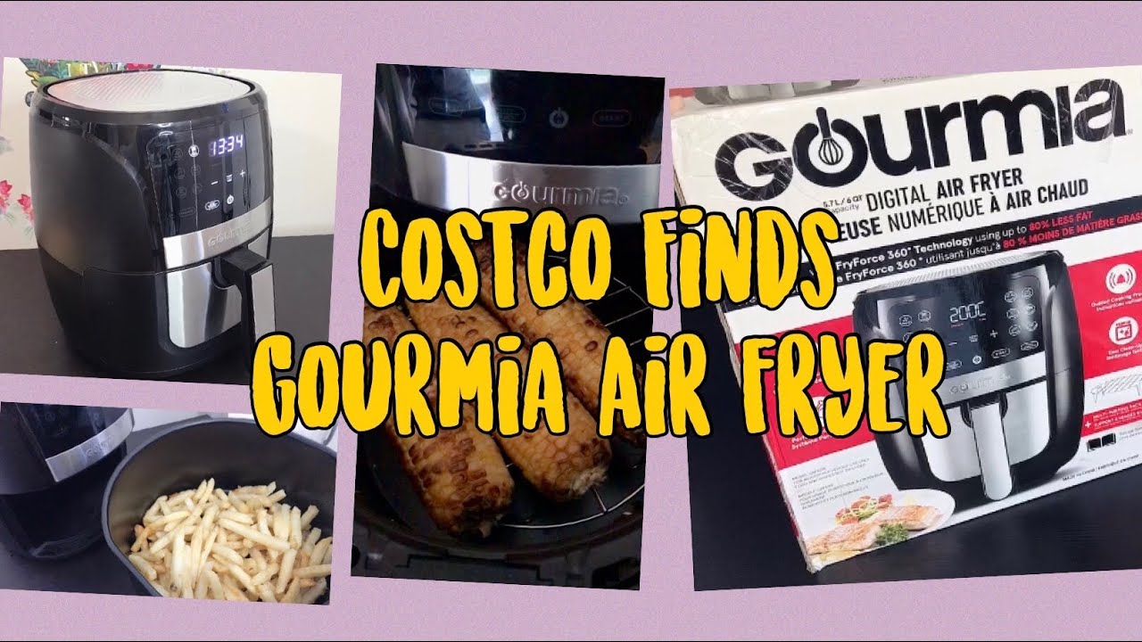 Gourmia 6 QT Air fryer unboxing/amazing price costco canada(now