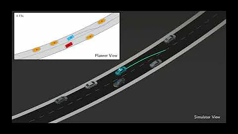 A Two Stage Optimization based Motion Planner for Safe Urban Driving