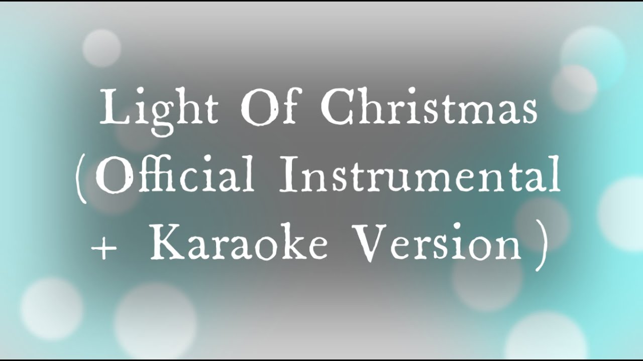 TobyMac - Light Of Christmas ft. Owl City (Official Instrumental + Karaoke Version) TobyMac - Light Of Christmas ft. Owl City (Official Instrumental + Karaoke Version)