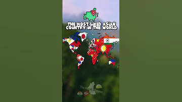 The Most Liked Asian Country In The World Europe History Geography Mapping Mapper 