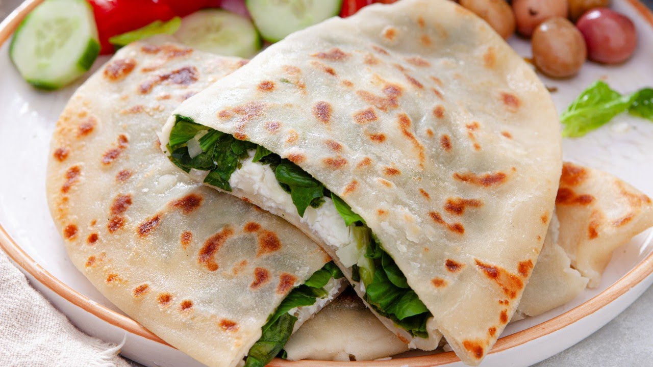 גוזלמה מאפה טורקי קל להכנה | Easy Gozleme Recipe