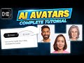 How to make ai avatars  did tutorial