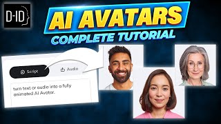 How to Make AI Avatars  DID Tutorial