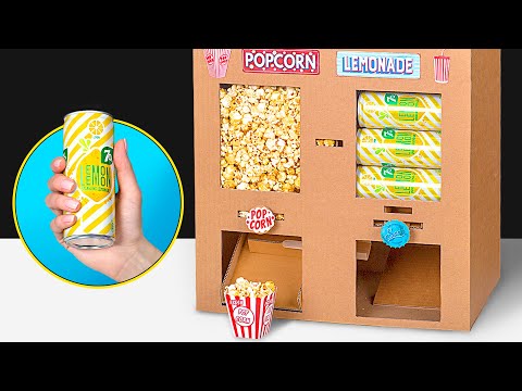 Ubah Rumahmu Menjadi Bioskop dengan DIY Mesin Popcorn dan Soda Ini