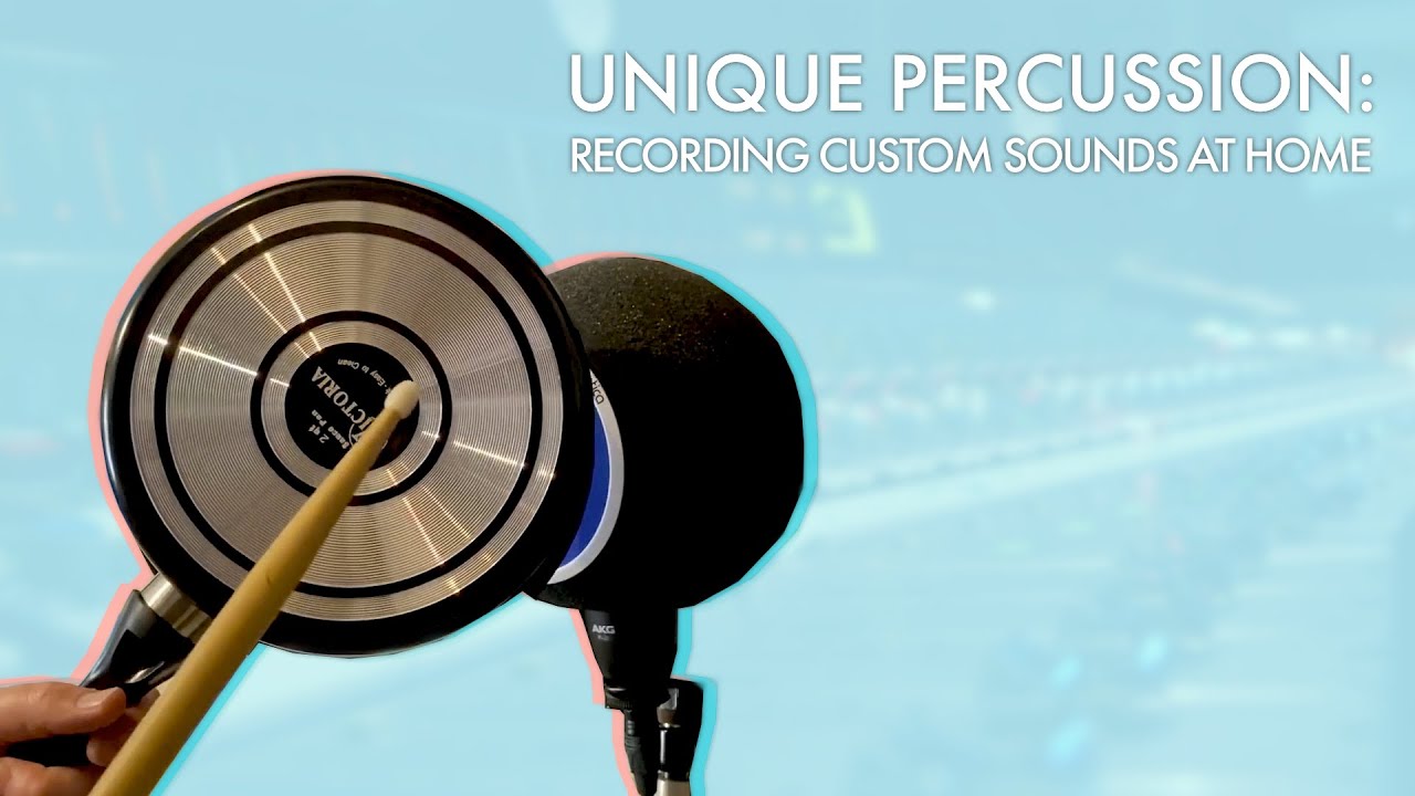 Making percussion from items around the house YouTube