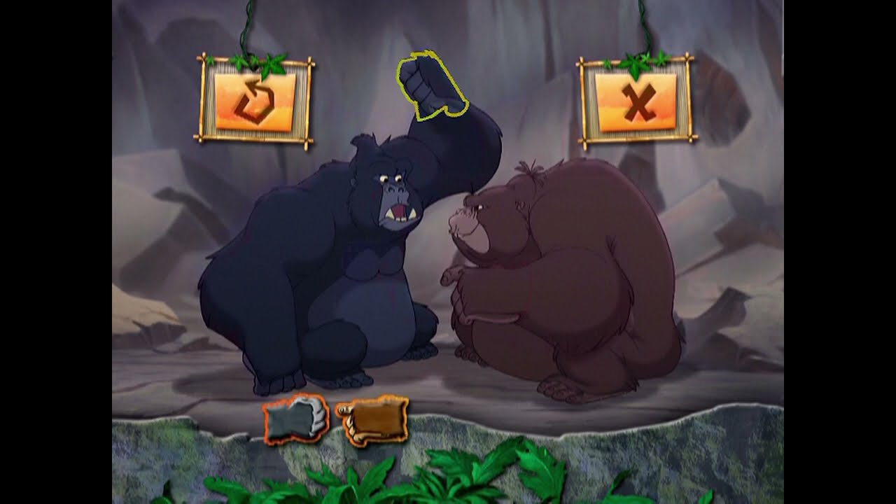 Tarzan 2 - Set Top Game - Gorilla Grumble