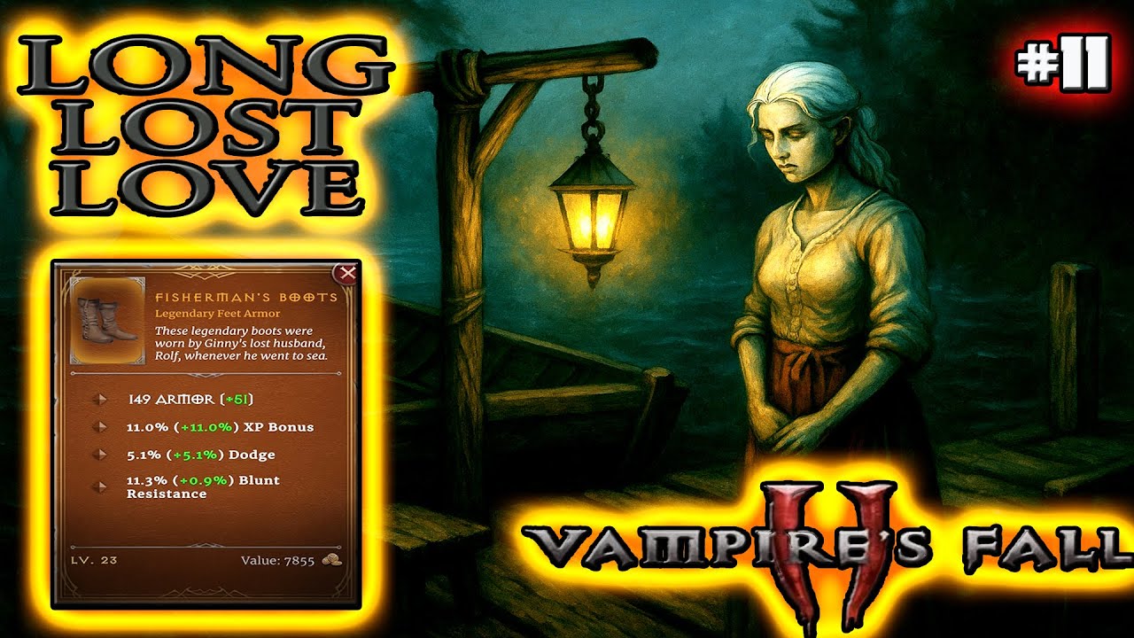 🩸 КВЕСТ "LONG LOST LOVE" — Как пройти и найти ВСЕ ПОДСКАЗКИ 🗝️ | ЛУЧШИЕ БОТИНКИ в Vampire's Fall 2 👢