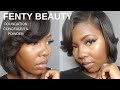 Fenty Beauty 1st Impressions | Foundation in 440, NEW Concealer in 390 & Banana Powder #THECURE