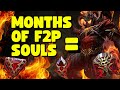 Opening MONTHS of F2P Soulstones for Raid's Gracchos Turn-drake Deck of Fate!