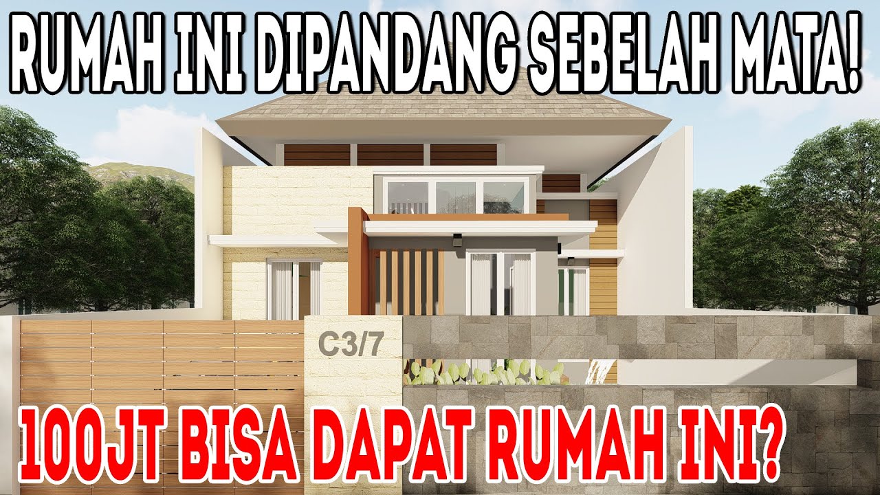 Desain rumah ini dipandang sebelah mata?padahal isinya...