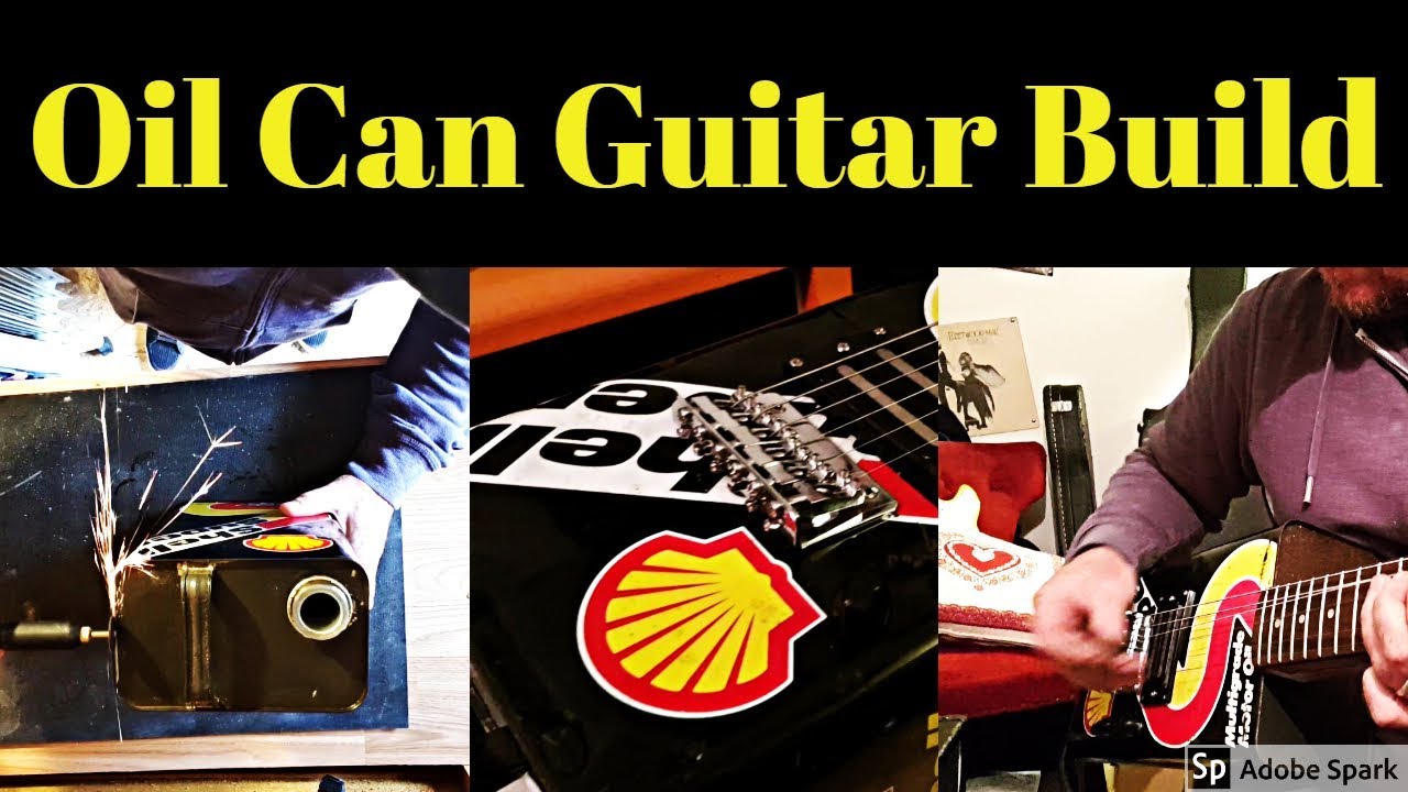 Do It Yourself Oil Can Guitar