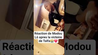 Réaction de Modou Lo, 😭❤️🔥✌️ #shorts #talfa #modoulo