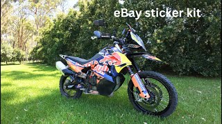 how to install a graphics sticker kit I bought on eBay how to install a graphics sticker kit I bought on eBay