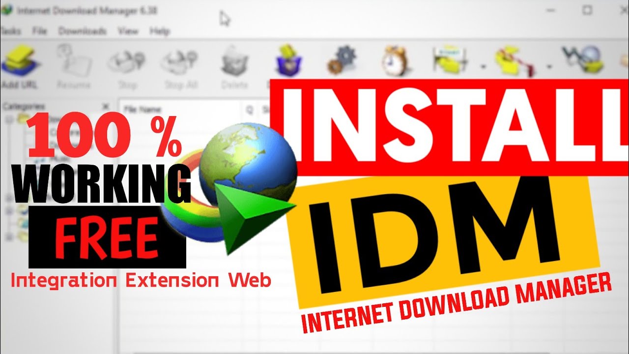 Install Internet Download Manager.100% Working - YouTube