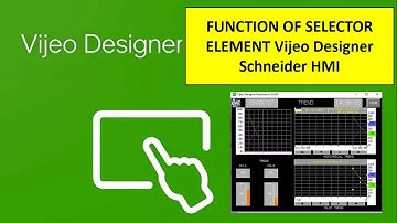 TREND GRAPH ELEMENT Vijeo Designer Schneider HMI