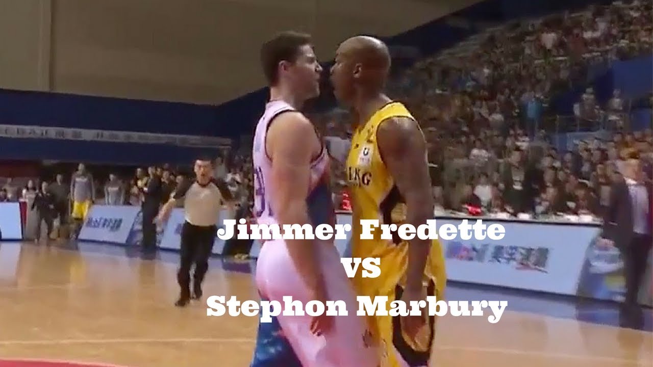 Jimmer Fredette VS Stephon Marbury With The Migos Playing In China