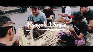 Tradisi Ngayah di Bali | Memenjor Lan Mereresik