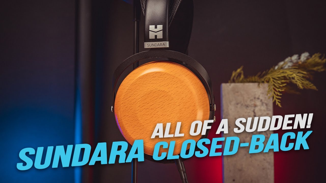 HiFiMan SUNDARA Closed-Back Headphones