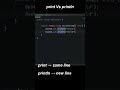 Print Vs Println #shorts  #javalanguage #codeprep #coding #javaprogramming #java