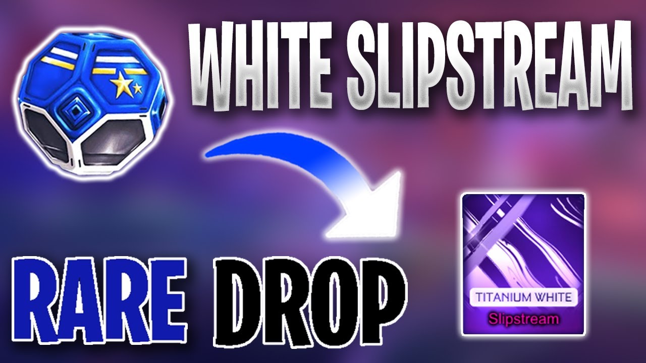 From a RARE DROP To A *TITANIUM WHITE SLIPSTREAM* In One Video! | Rocket League Nothing to Something