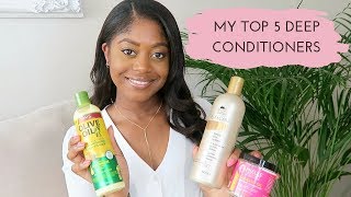 TOP 5 MOISTURISING DEEP CONDITIONERS FOR HEALTHY HAIR | Healthy Hair Junkie