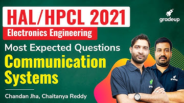 HAL/HPCL 2021 || EC || Communication Systems || Most Expected Questions || By Gradeup Experts