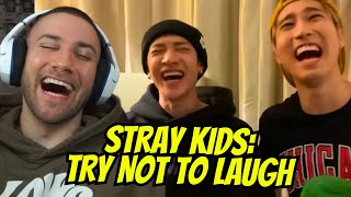 TRY NOT TO LAUGH CHALLENGE: Stray Kids Edition - REACTION (I lost instantly)