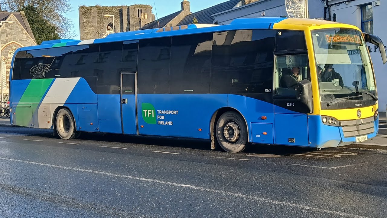 A ride on Go Ahead Ireland Volvo B8RLE SB3 Sunsundegui (32410) route 126 to Newbridge