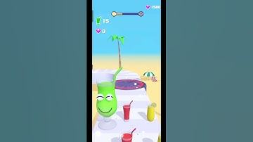 Satisfying Mobile Games 2024 - JUICE RUN gameplay Level -10 #shortsvideo