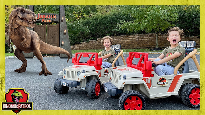 Dinosaur Patrol Rescue Camp Cretaceous | 50+ Minutes of Giant T-Rex Adventures | Dinosaurs for Kids